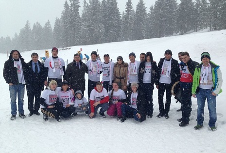 "Justice for Khojaly" alpine skiing marathon held in Slovenia